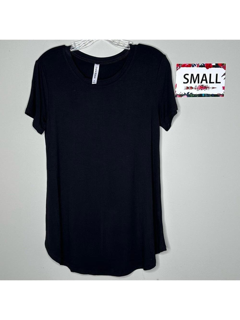 Zenana Premium S basic Tee shirt Black small